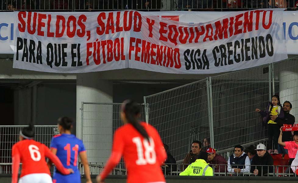 El mensaje que remeció la despedida de la Roja Femenina