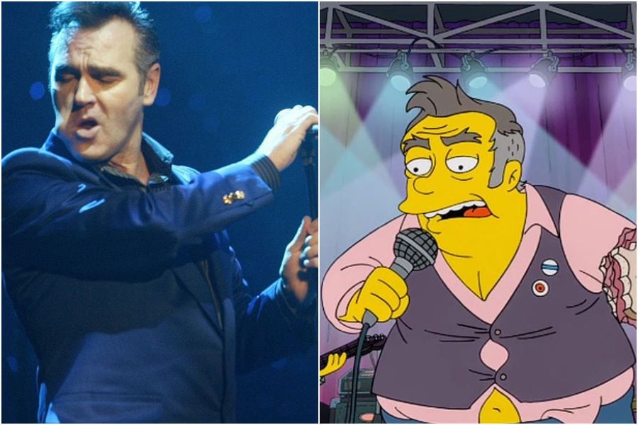 Los Simpson se hicieron el pino con Morrissey: cantante los llamó "racistas"