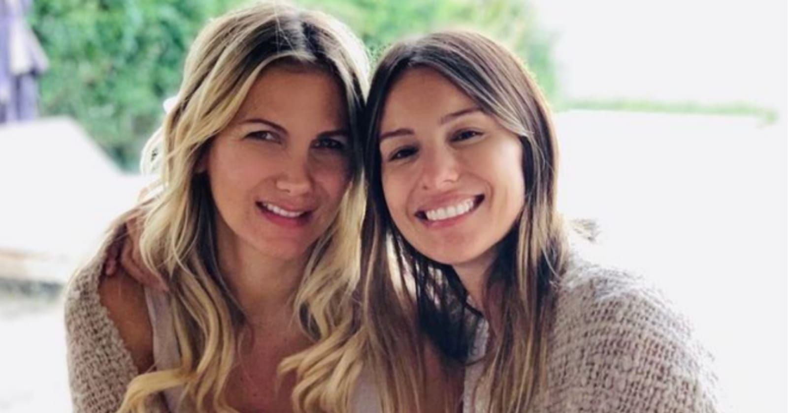 Pampita y María Alberó