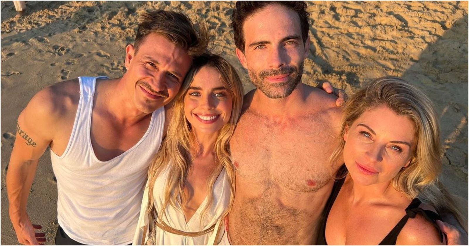 Elenco Noche de bodas vía Instagram