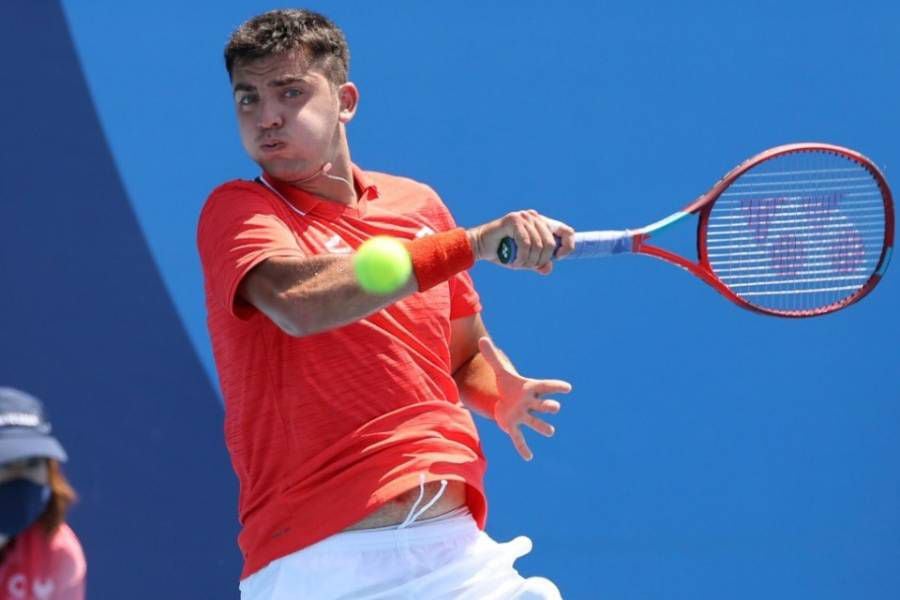 Tomás Barrios cayó ante Chardy en la primera ronda de los JJ.OO.