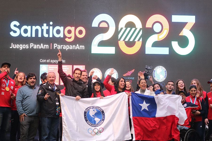 Santiago 2023 inicia con colorida fiesta los próximos Juegos Panamericanos y Parapanamericanos