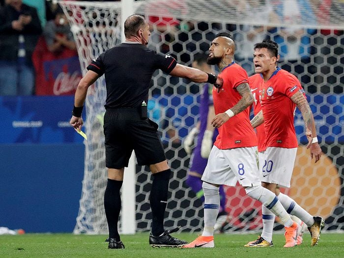 [Video] El gol de Chárles Aránguiz que Pitana anuló con ayuda del VAR