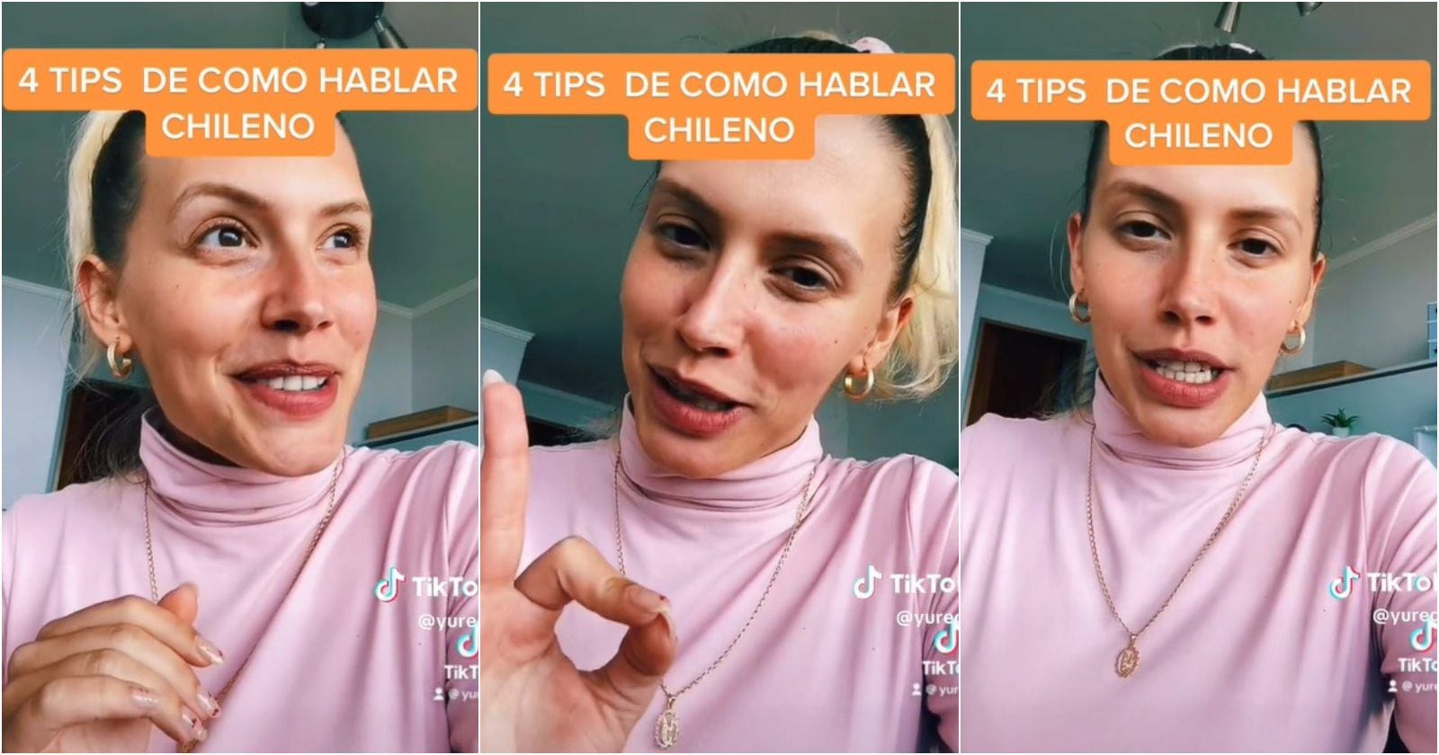 Tiktoker española se volvió viral por entregar tips para imitar acento chileno