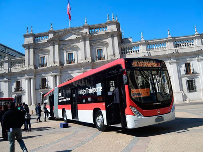 [Fotos] Así lucen los nuevos buses del Transantiago con wifi y aire acondicionado