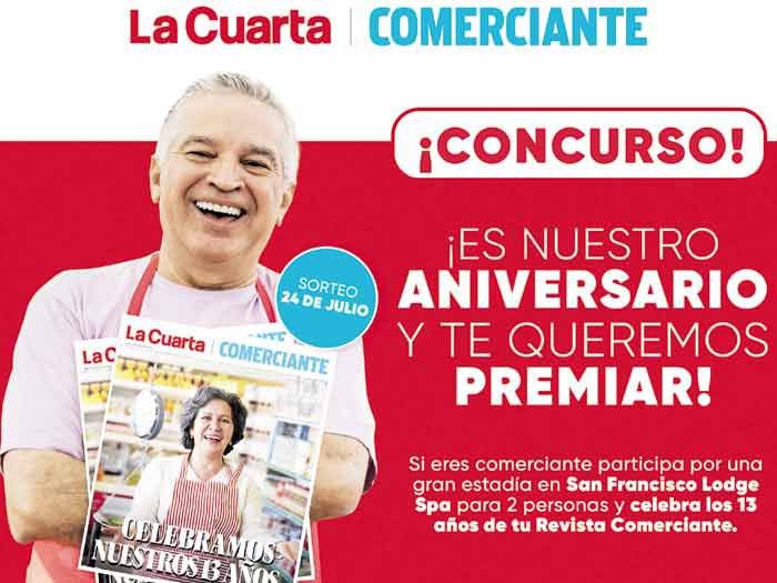 Los 13 años del Comerciante llegan con un viaje de relajo