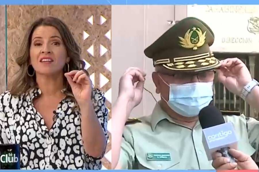 "¡No me deje hablando sola!": el tenso cruce entre Monserrat Álvarez y general director de Carabineros