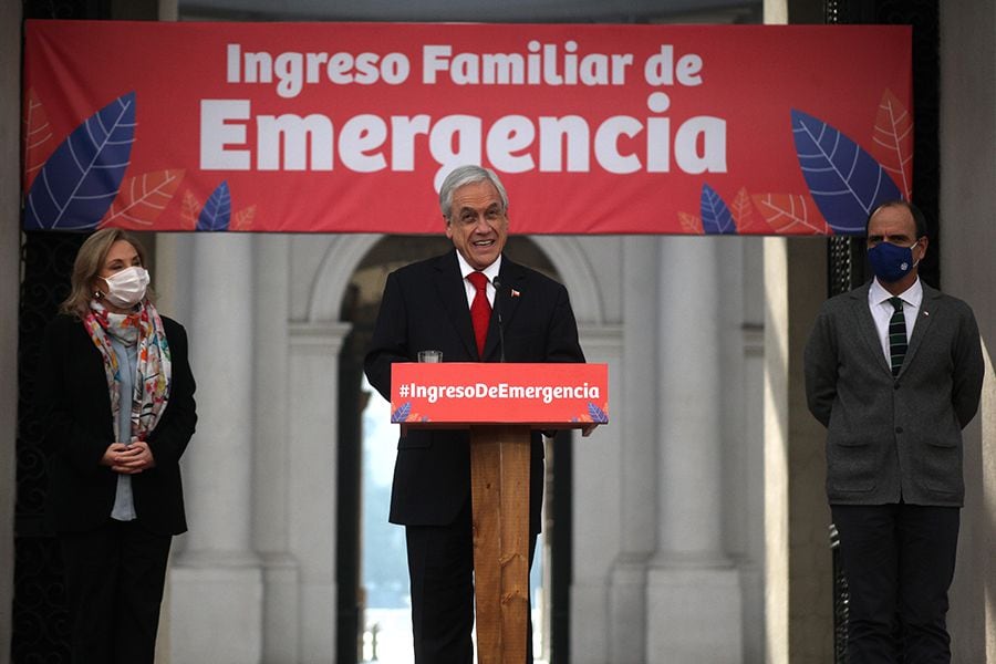 Presidente da inicio a pago de Ingreso Familiar de Emergencia.