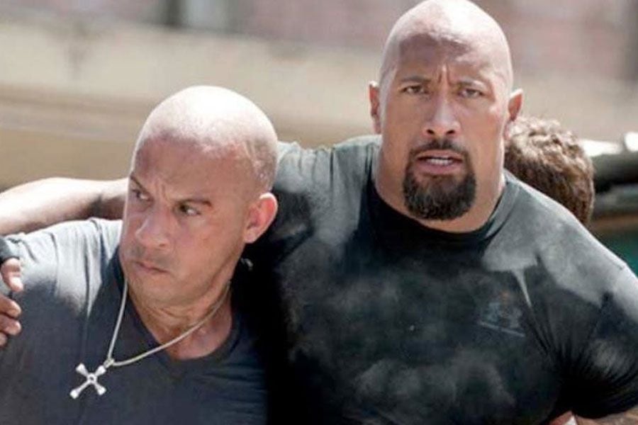 La Roca ahora lamenta su pelea pública con Vin Diesel