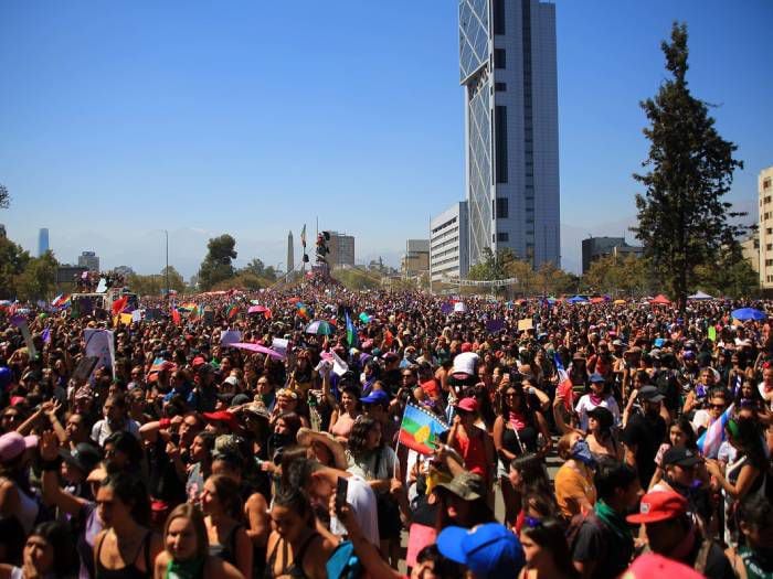 ¡Histórica! Las postales que dejó la multitudinaria marcha por el 8M