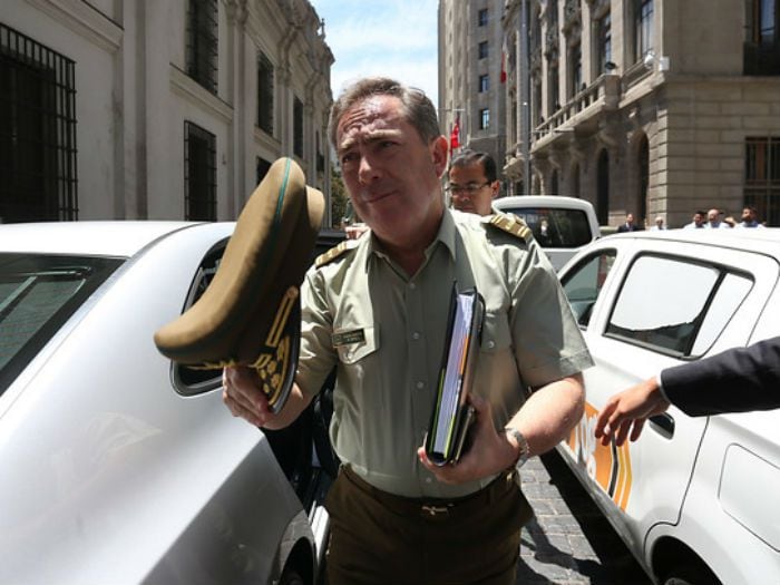 Gobierno pide la renuncia a Hermes Soto de Carabineros