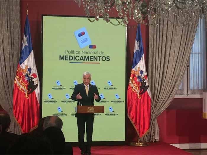 "No vamos a seguir permitiendo abusos": Piñera presentó la Política Nacional de Medicamentos