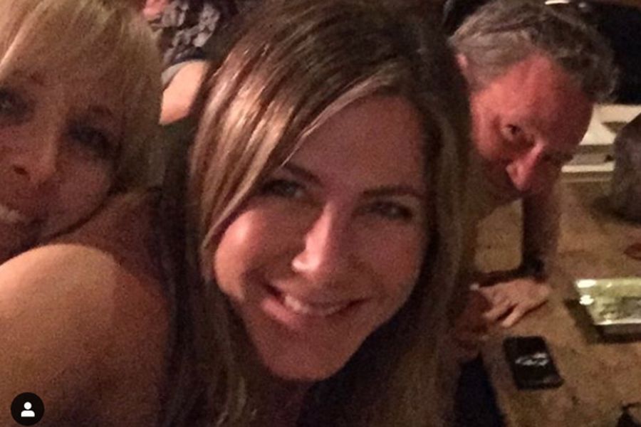 Jennifer Aniston colapsó a Instagram por mirar el pajarito