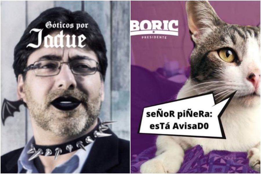 Góticos por Jadue vs. Regias por Boric: los curiosos grupos que apoyan a los presidenciales del pacto Apruebo Dignidad