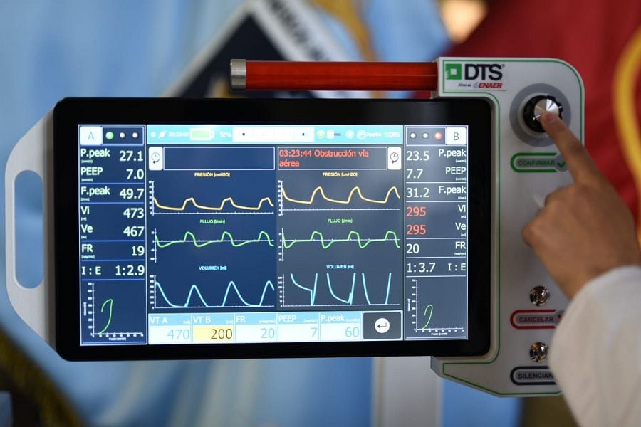 Presentan los primeros dos ventiladores mecánicos desarrollados en Chile