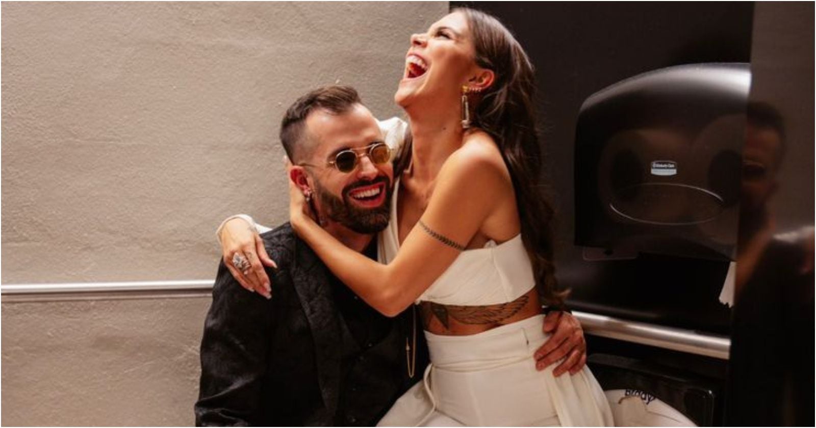 Greeicy y Mike Bahía