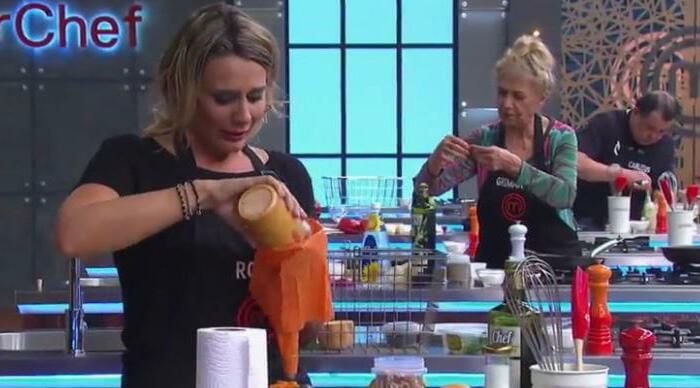 "Me quiero ir": Rocío Marengo rompió en llanto tras no lograr un puré de zapallo en MasterChef Celebrity