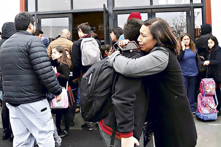 Profesor héroe salvó la vida de sus alumnos en Puerto Montt