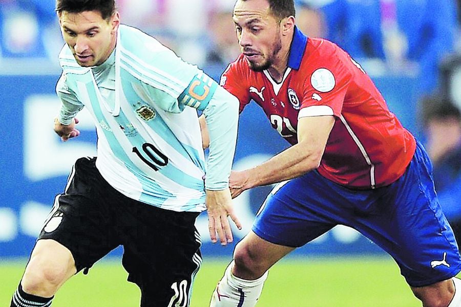 Marcelo Díaz quiere ver campeón a Messi en Copa América