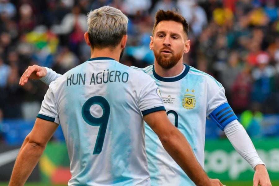 "Te quiero pa": Kun Agüero y Lionel Messi posan juntos en íntima cena tras su salida del Barcelona