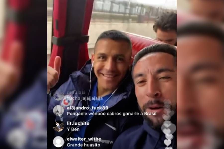 "Volví, volví": El video de Alexis peluseando con Isla y Brereton rumbo a Brasil