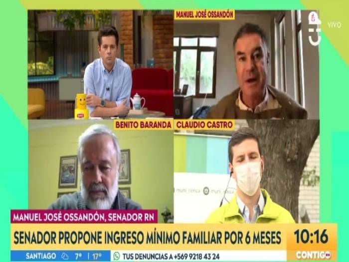 "Es una imprudencia": la crítica de Benito Baranda por entrega de cajas de alimentos